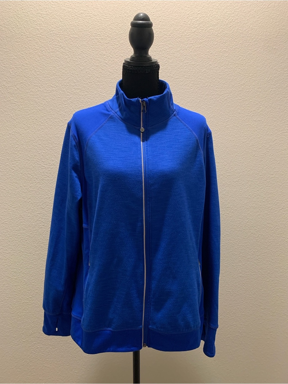 Tangerine Royal Blue Full-Zip Jacket (Size XXL)